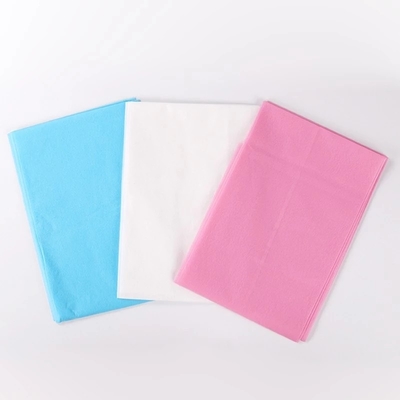 Medical Disposable Bed Sheets Waterproof Convenient Non Woven For Beauty Salon