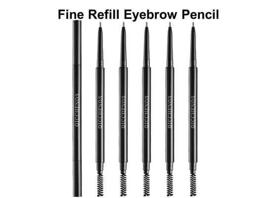 Fine Refill Waterproof Eyebrow Pencil Long Lasting Color Natural Soft Quality
