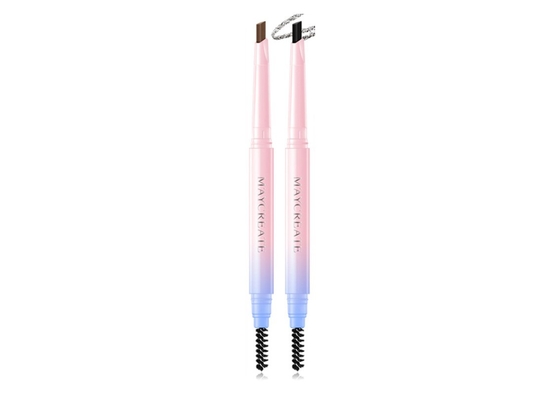 9 Colors Smudge Proof Eye Pencil , Lasting Fine Line Eyebrow Pencil
